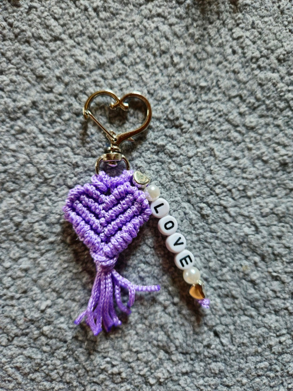 Love Heart Keychain