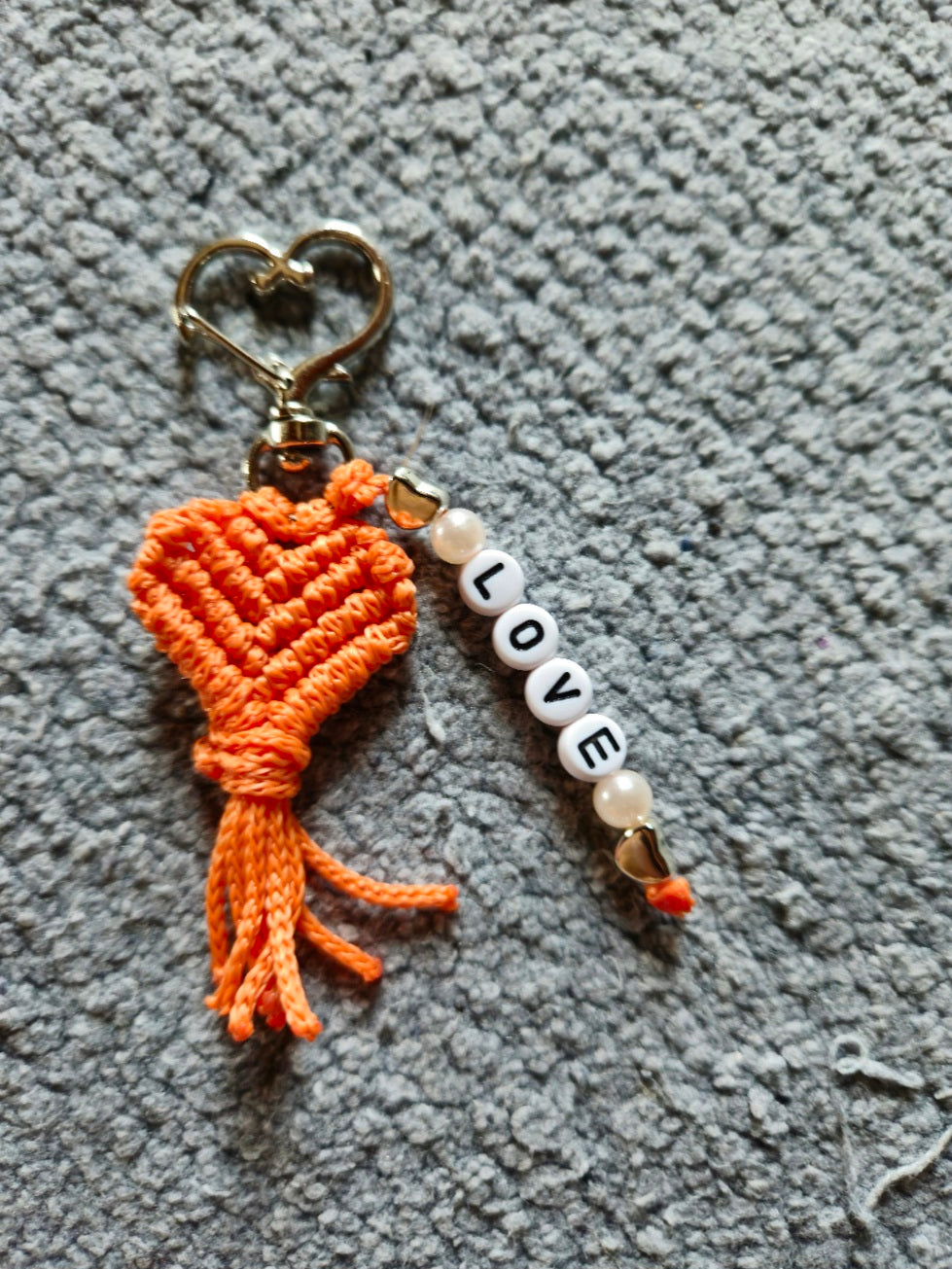 Love Heart Keychain