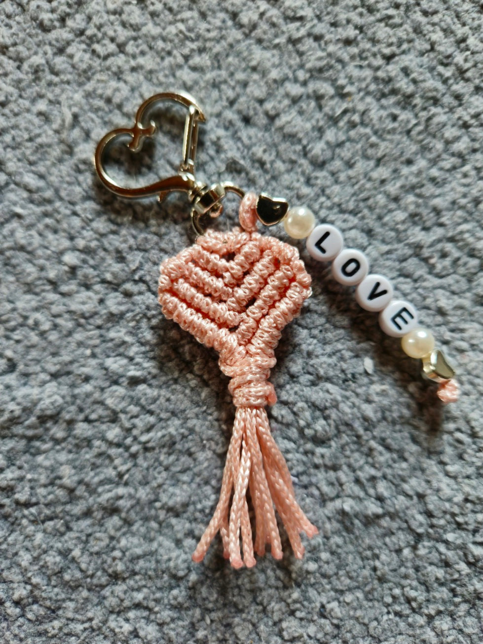 Love Heart Keychain