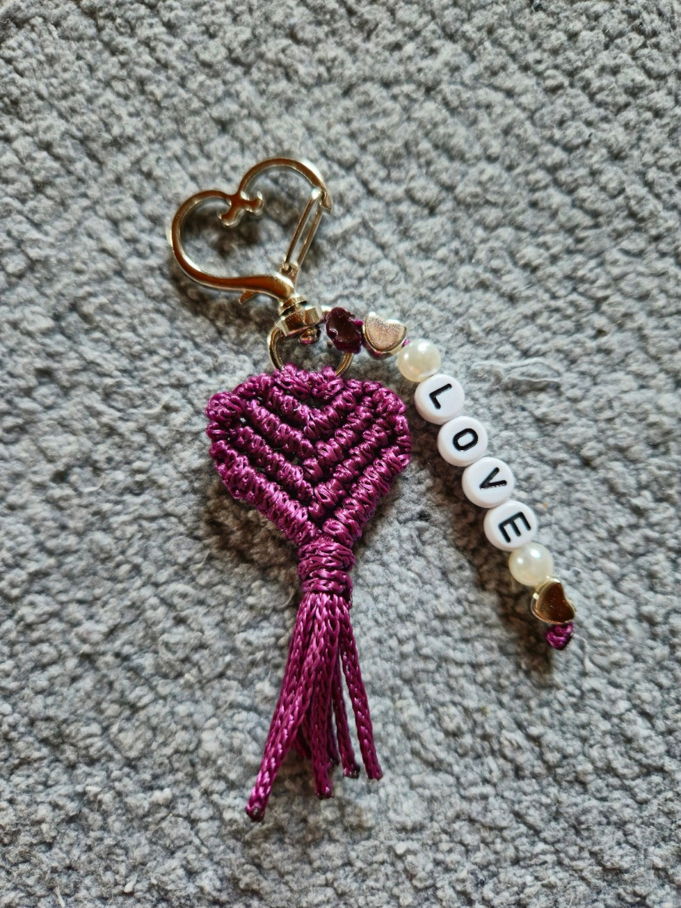 Love Heart Keychain